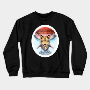 Nordic wolf Crewneck Sweatshirt